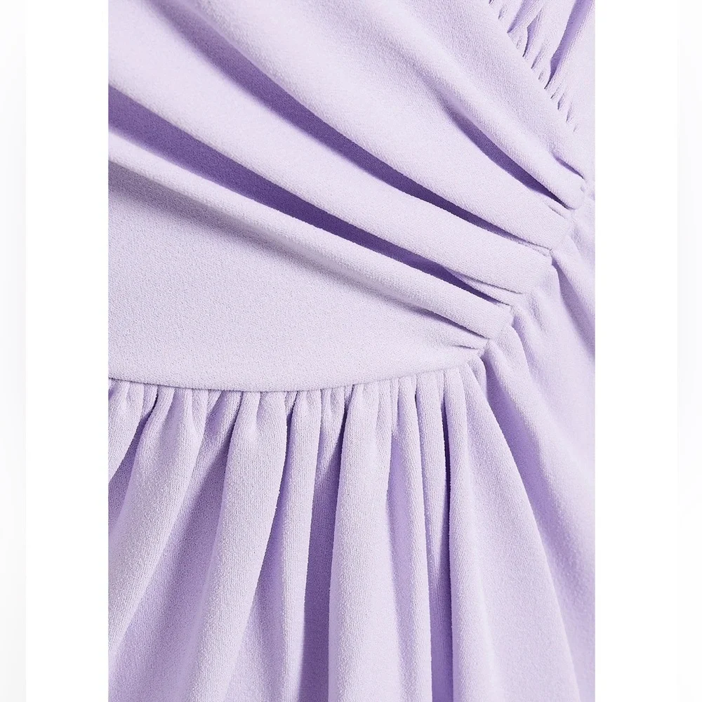BADGLEY MISCHKA Draped crepe gown - Picture 4 of 4